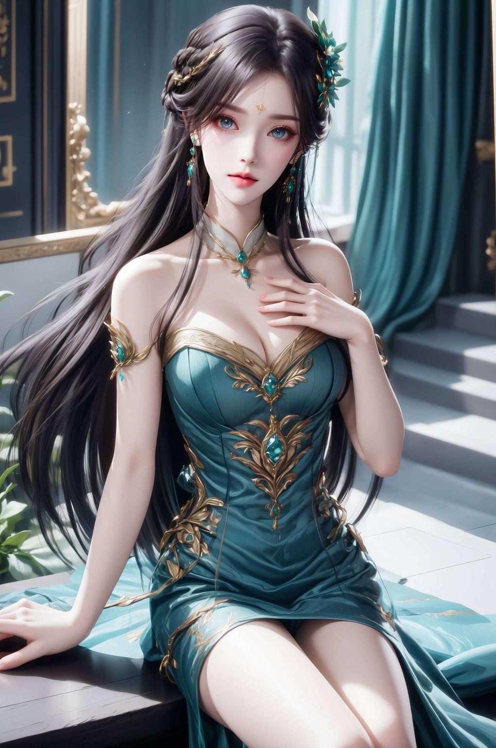 萧薰儿眼神深邃让你感受漫画中的细腻情感