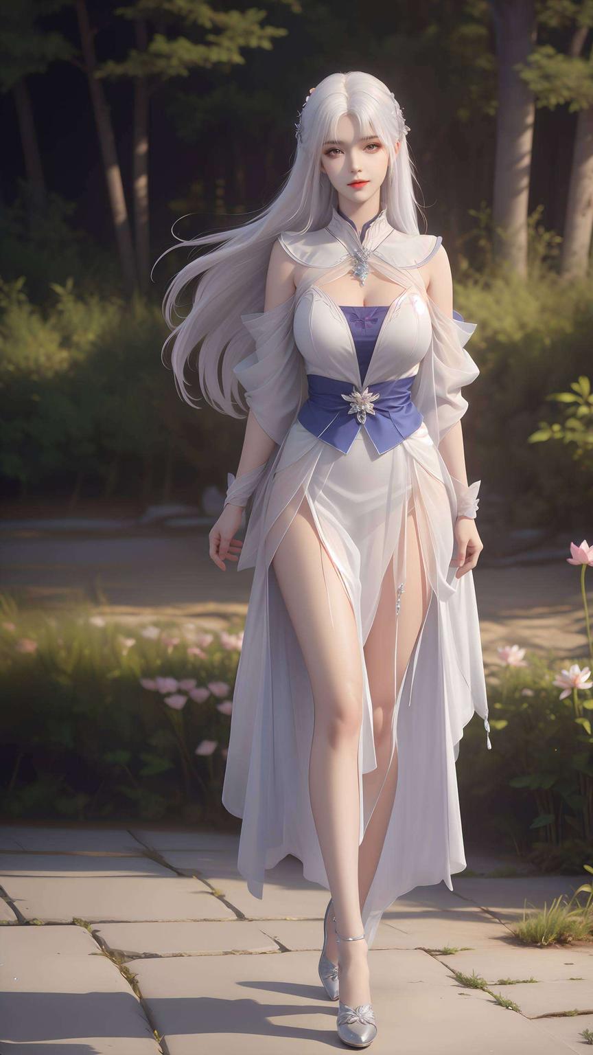 神秘氛围十足小医仙眼神犀利