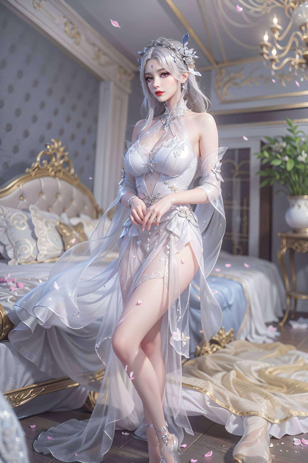 小医仙与萧炎同框电脑桌面必备！