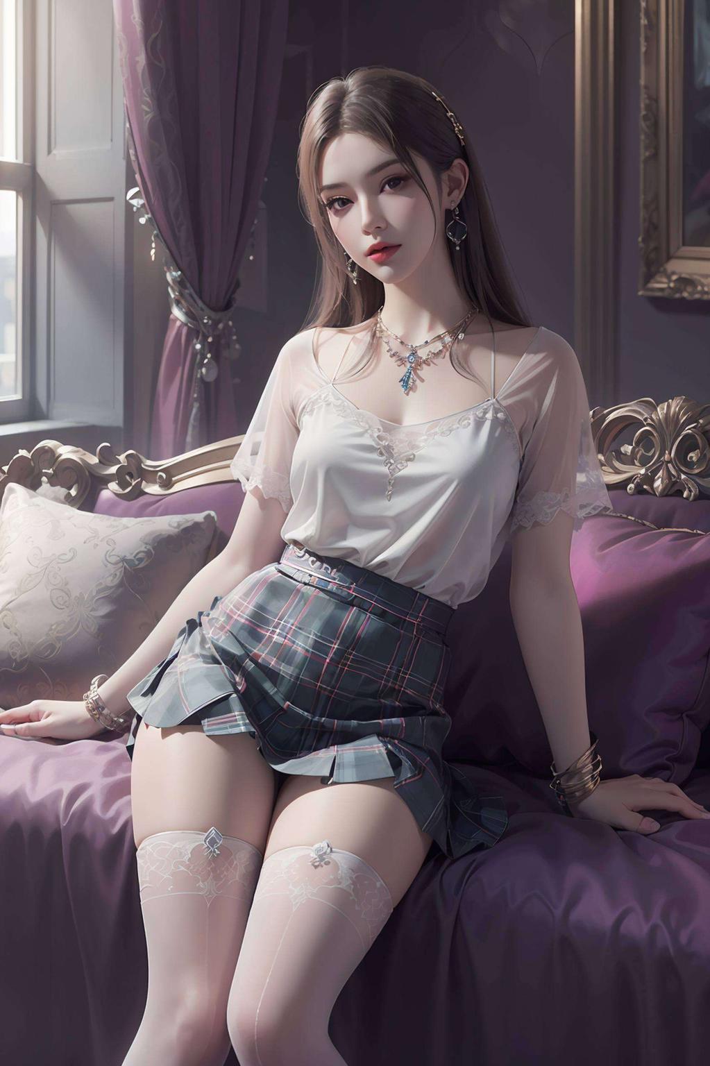 今天给大家带来一组小医仙的三次建模超清晰壁纸眼神温柔如水；第二张