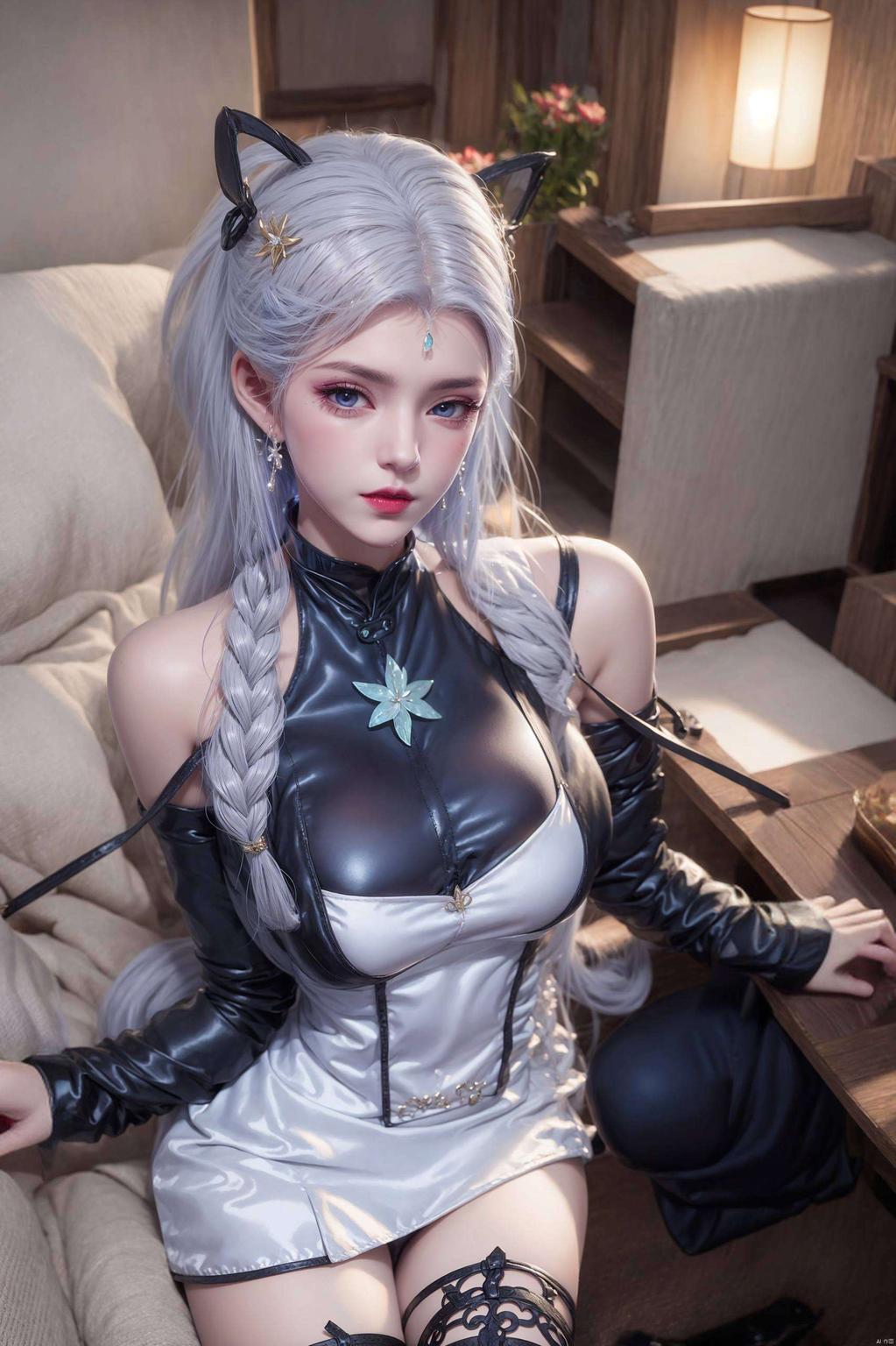雪女大长腿艺术风尽显！绝世唐门佳人