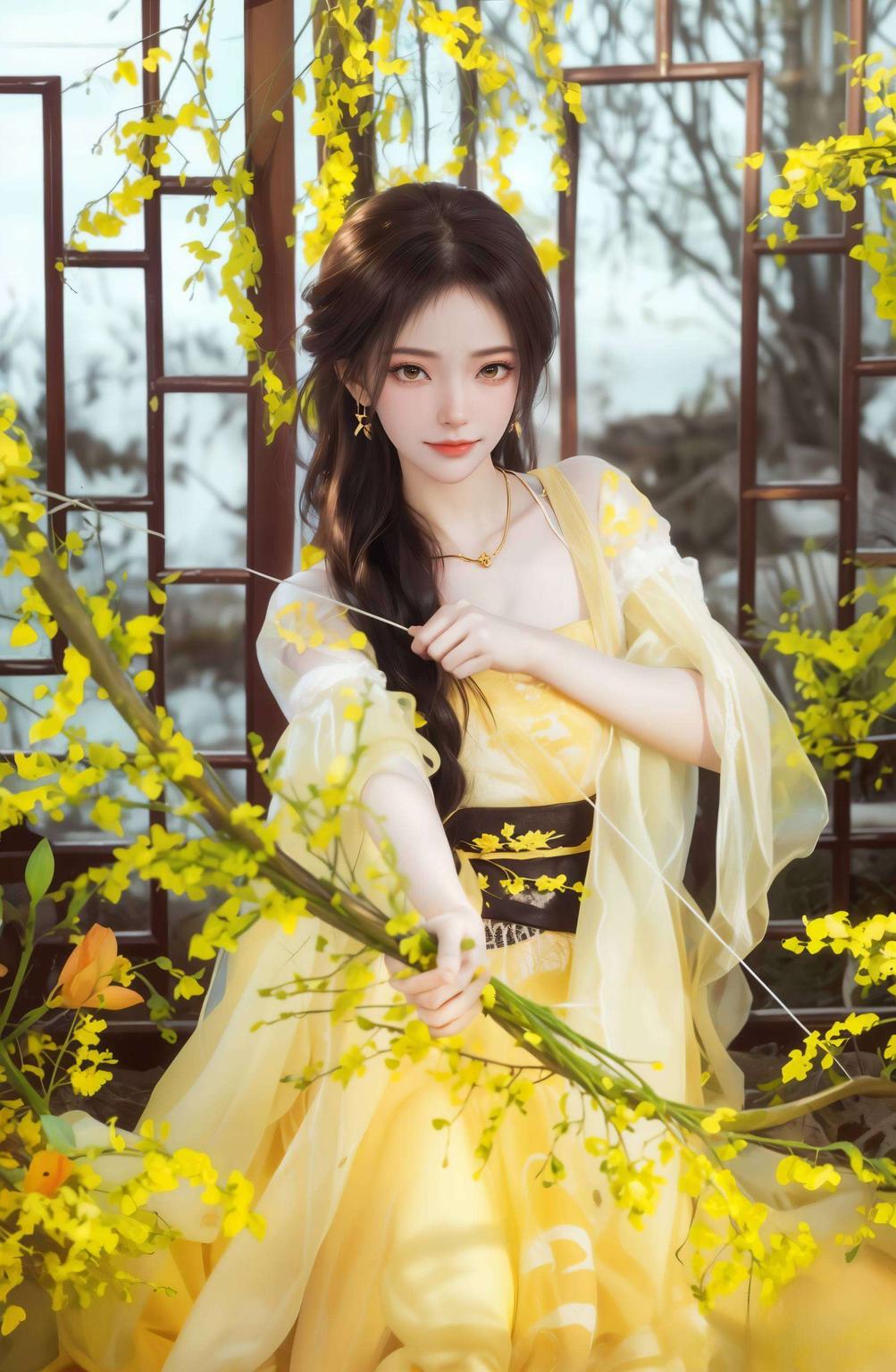 仿佛从古代画卷中走出绝对高清