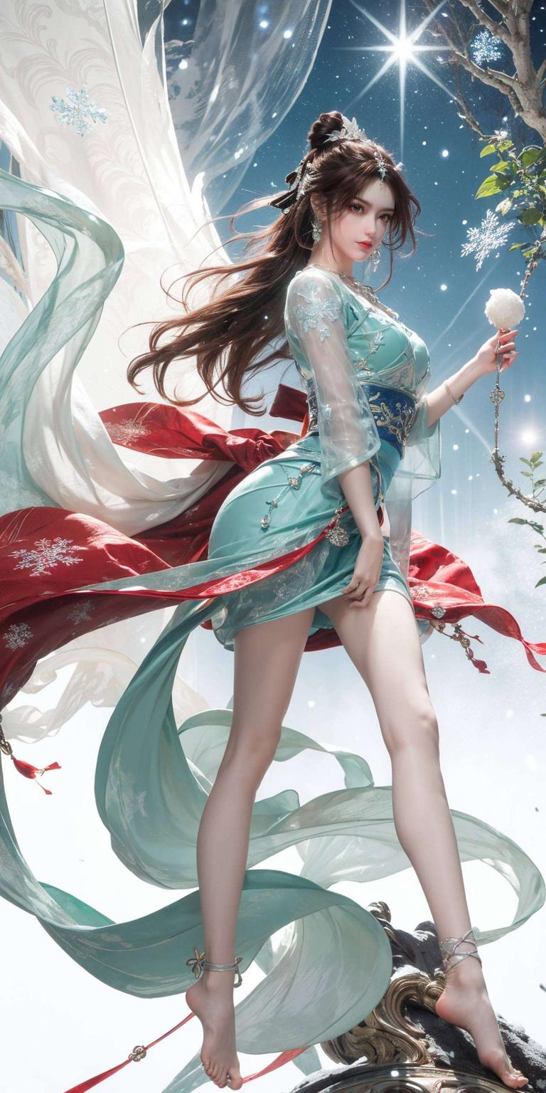 简直是ins风护眼壁纸的典范！高清细腻来看这款叶倾仙高清手机壁纸