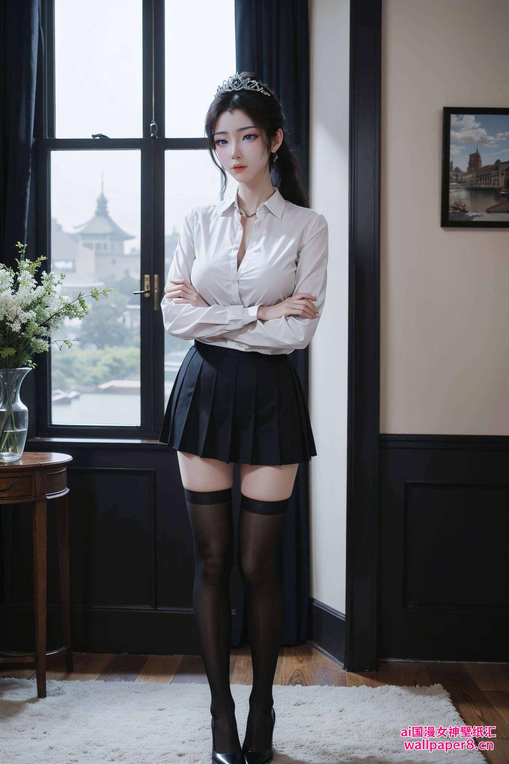 粉色背景中看这款武瑶的精美壁纸