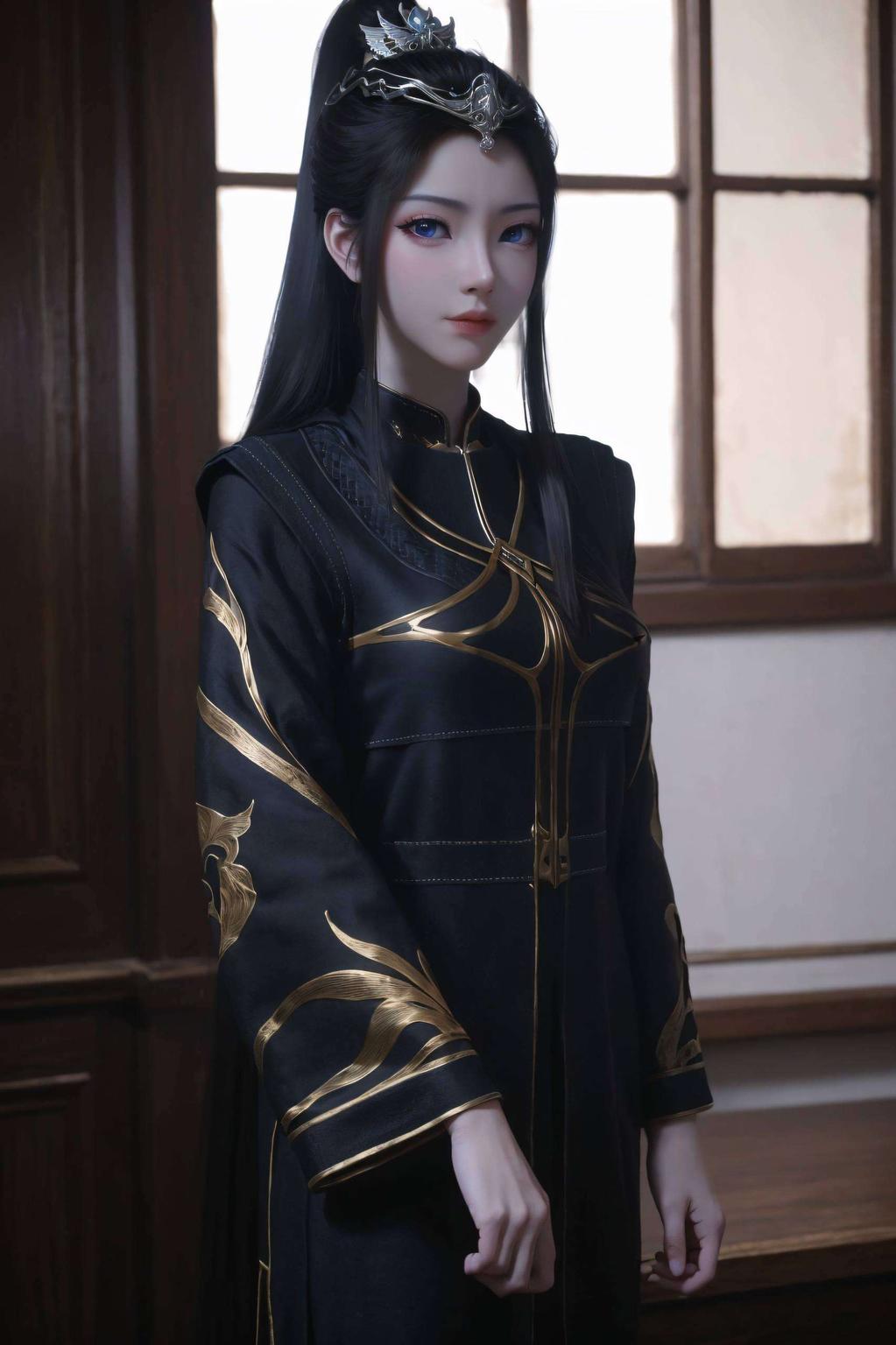 极简风格中透着古香古色的韵味古风动漫的精致细节