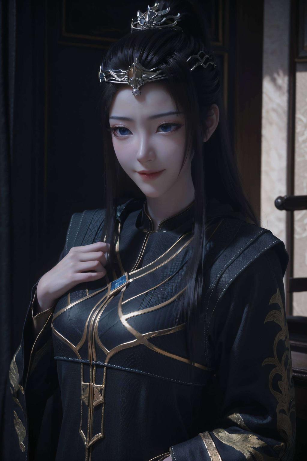 武瑶仙子翩翩起舞宛如仙境