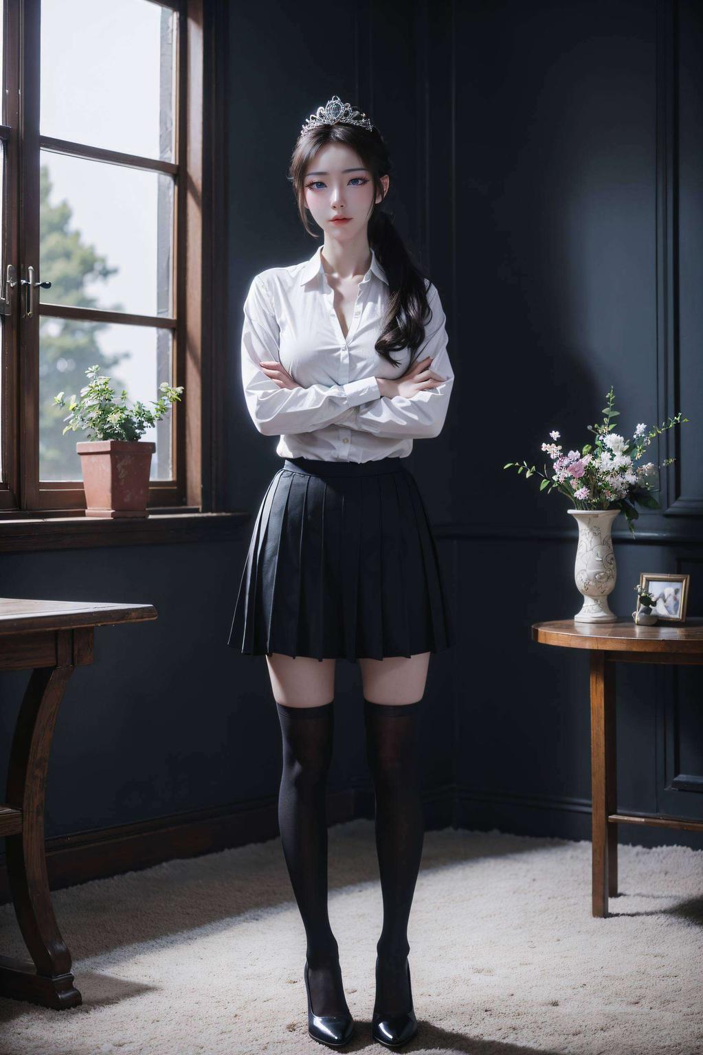 宛如穿越时空的仙子清新完美像素