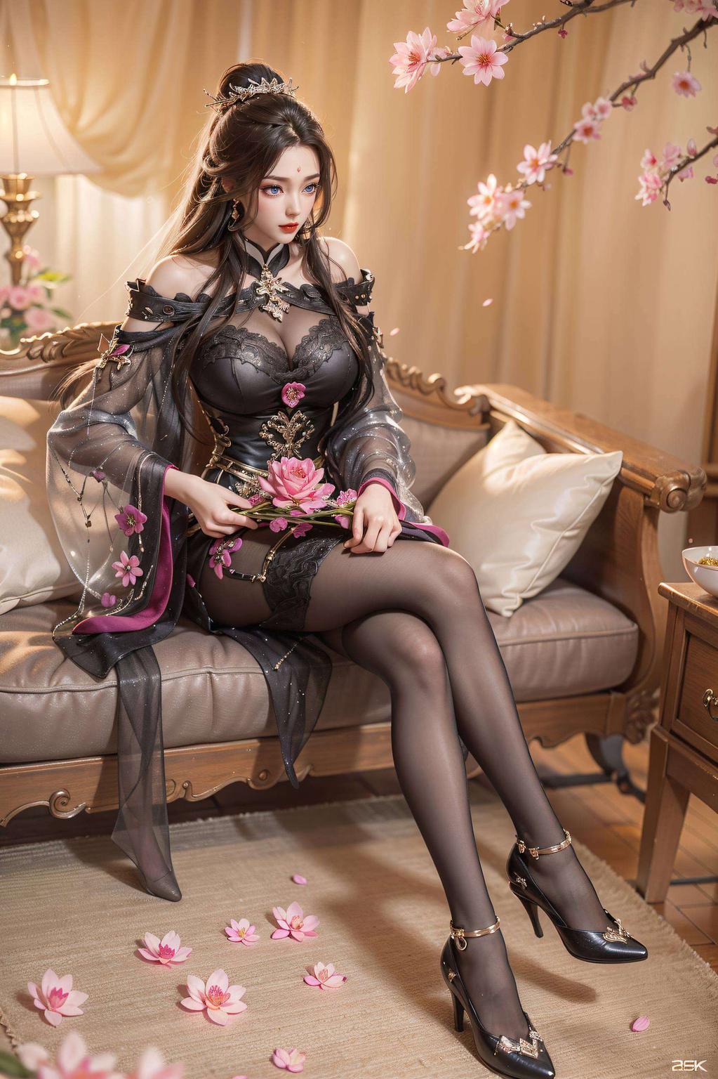 月婵清漪壁纸极简风格尽显高级感