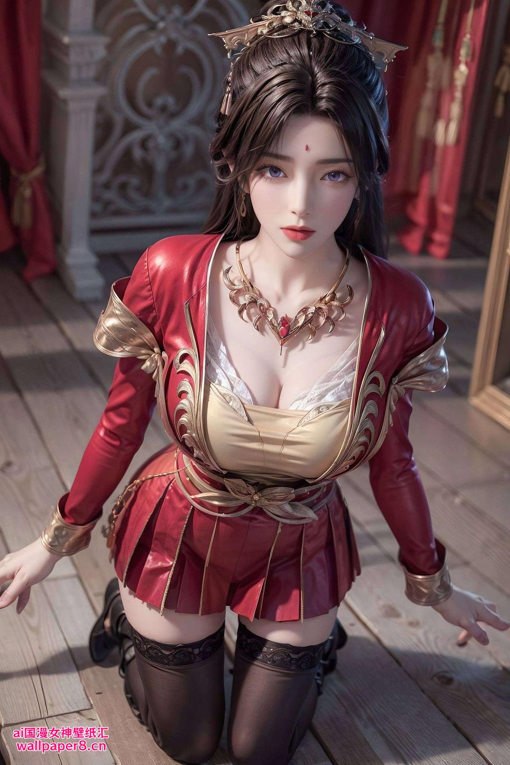 绝对适合你的手机宽屏壁纸绝对震撼！石昊与月婵的合影