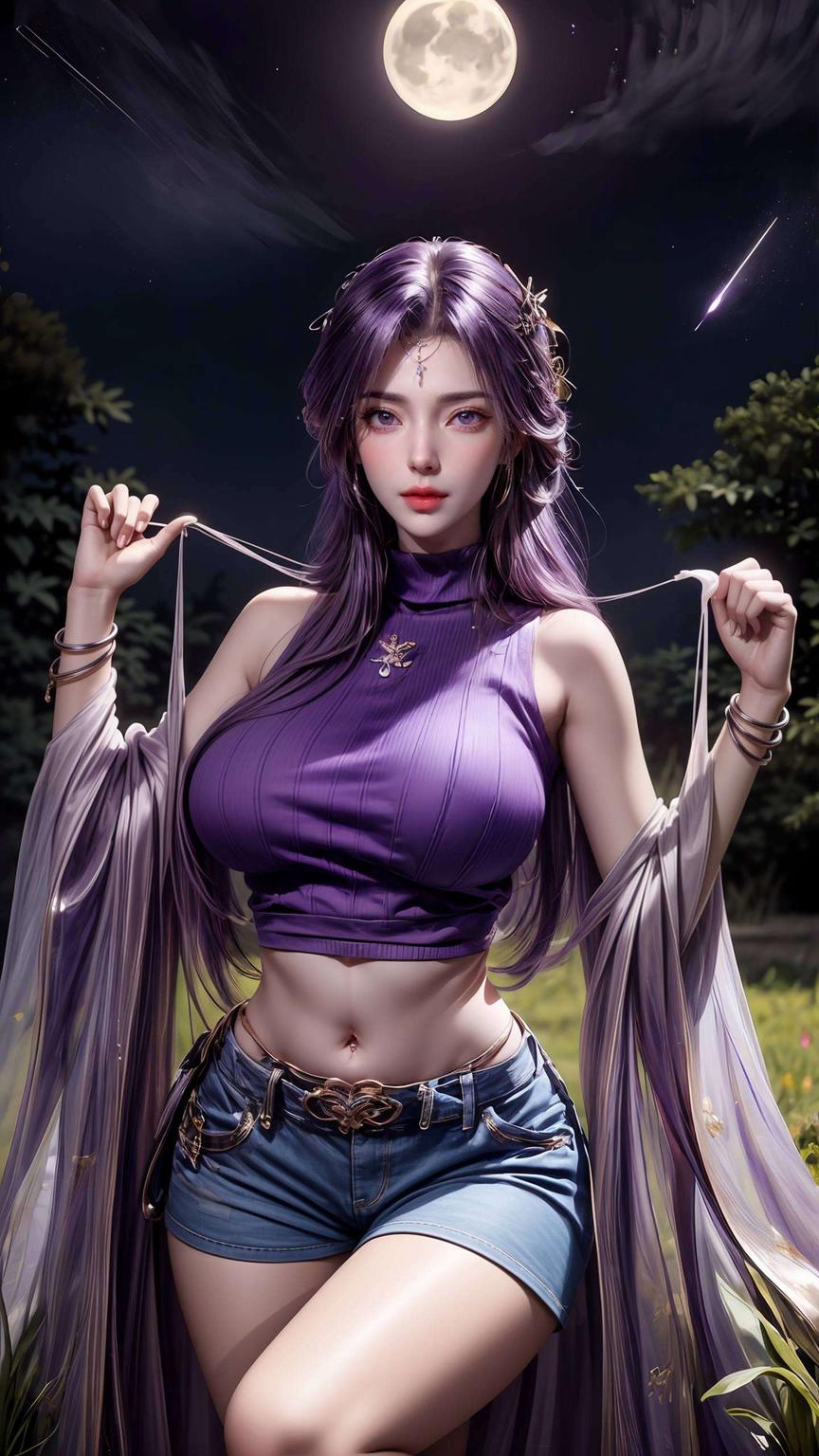 仿佛云曦就在眼前带你瞬间穿越到梦幻的国漫世界！