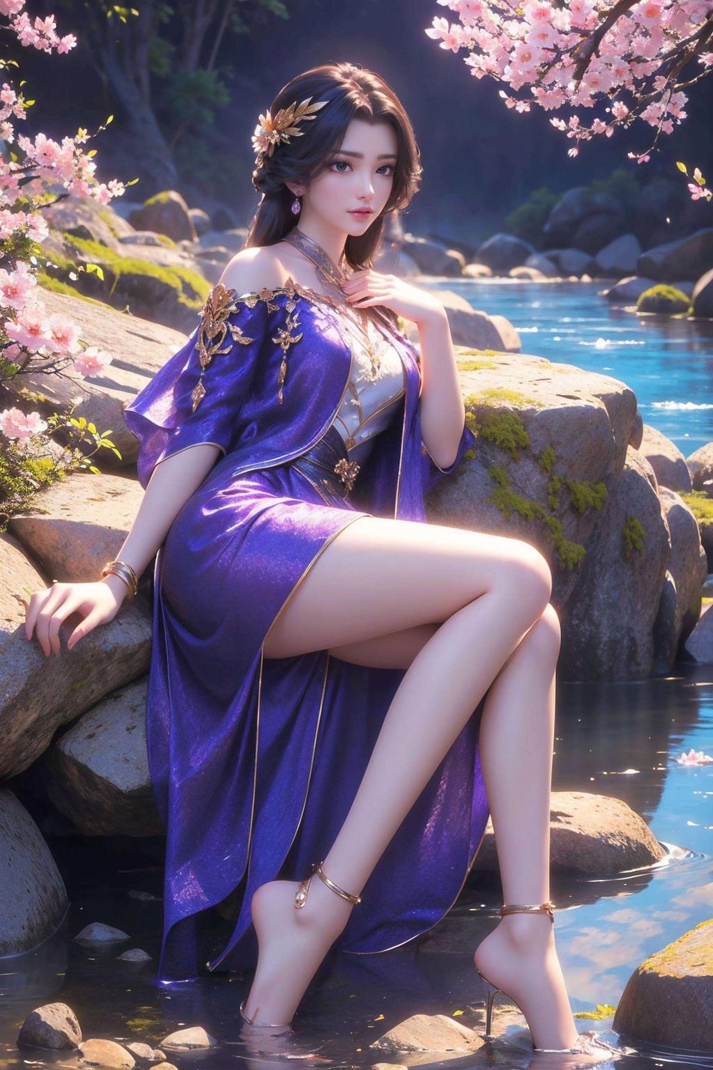护眼无忧今天给大家带来一款超美的古风壁纸——云曦高清版！2K分辨率