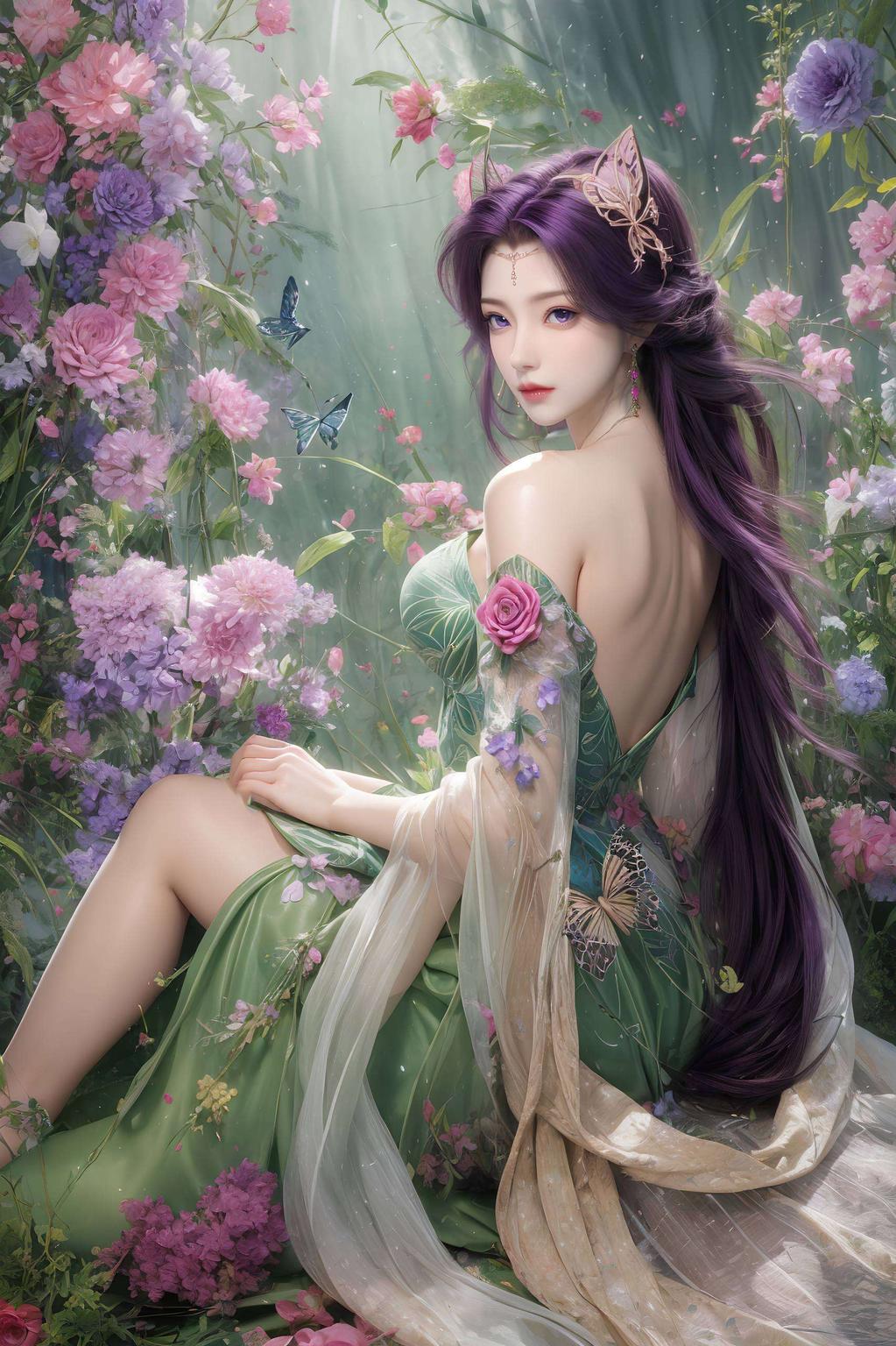 超清全身云曦泪水如珠