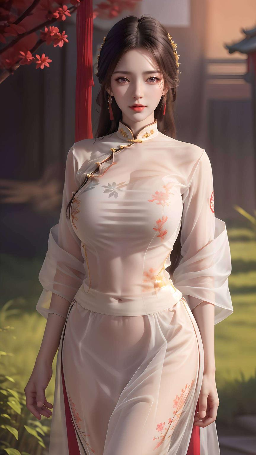 海水清澈笑容灿烂