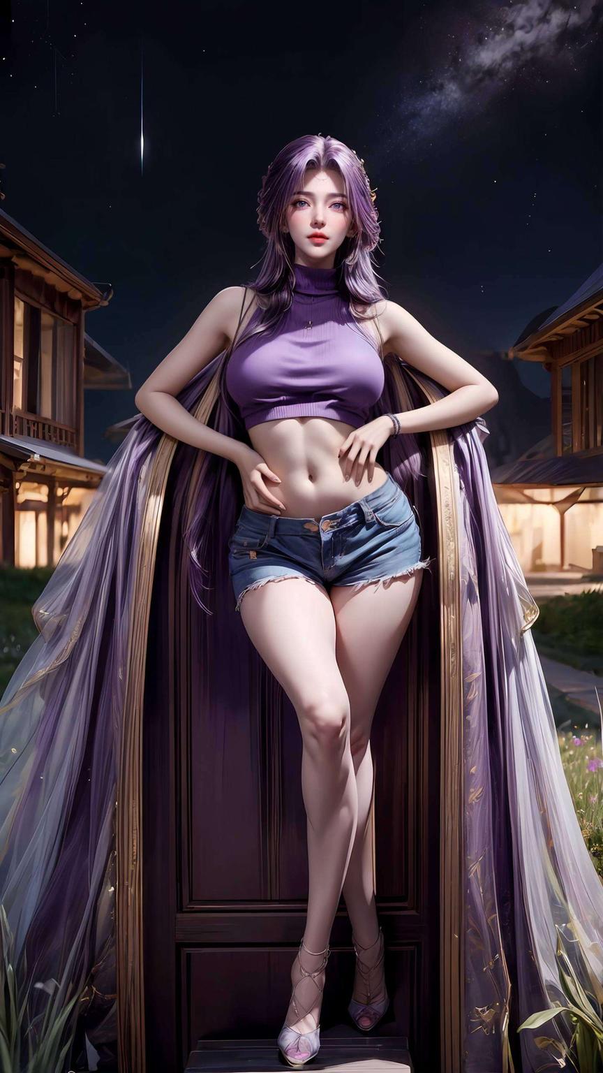 这款高分辨率国漫女神壁纸绝对让你眼前一亮！看这云曦鞋子