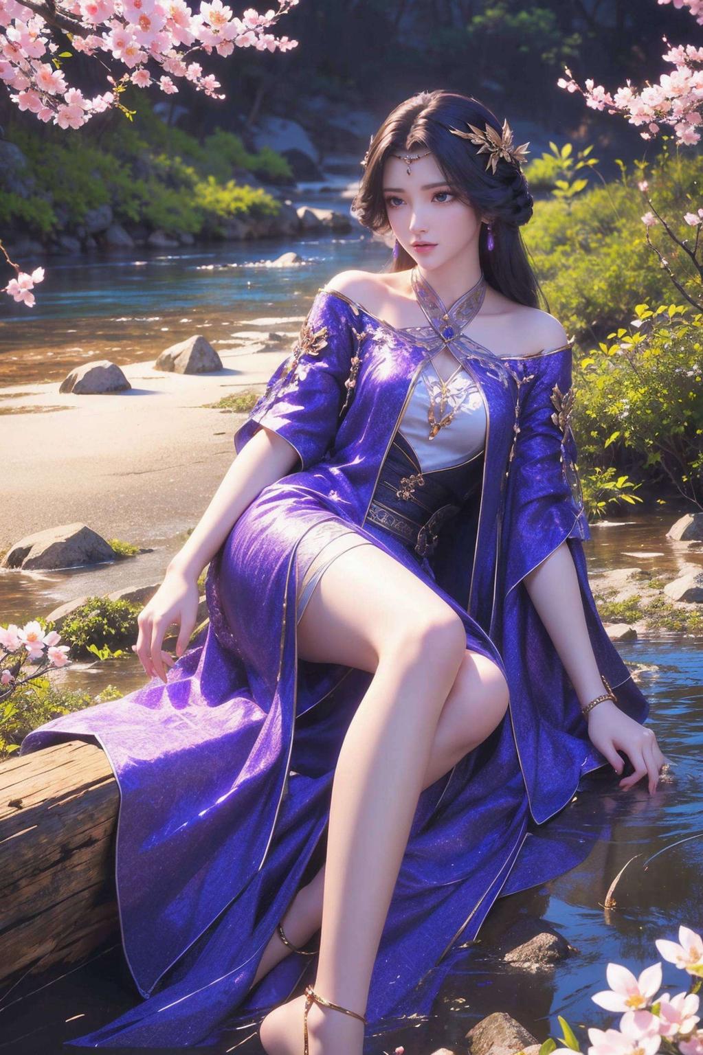 不仅美得不像话朋友们！这款国漫风满满的云曦壁纸