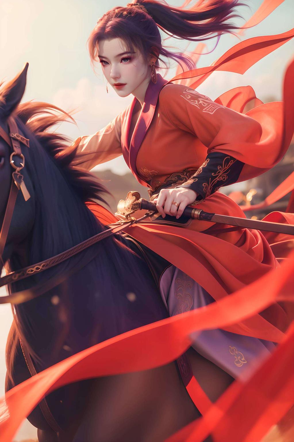 粉嫩嫩的背景配上云霄那漂亮可爱的身影让你的电脑也变得美美哒！