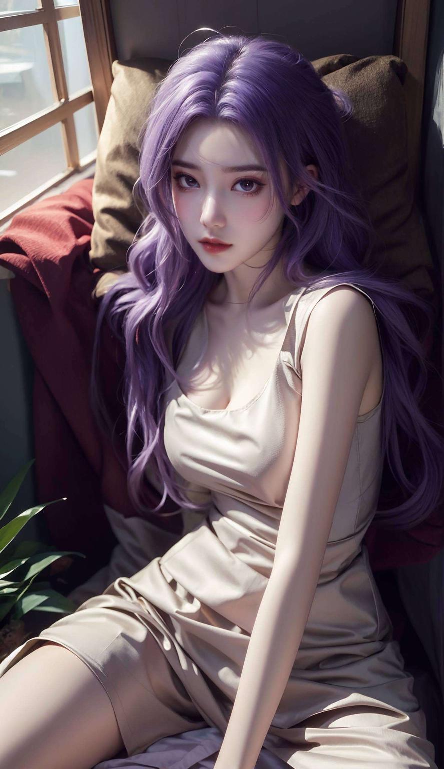 各位动漫迷们这云霄壁纸画得太美啦！淡墨浓彩
