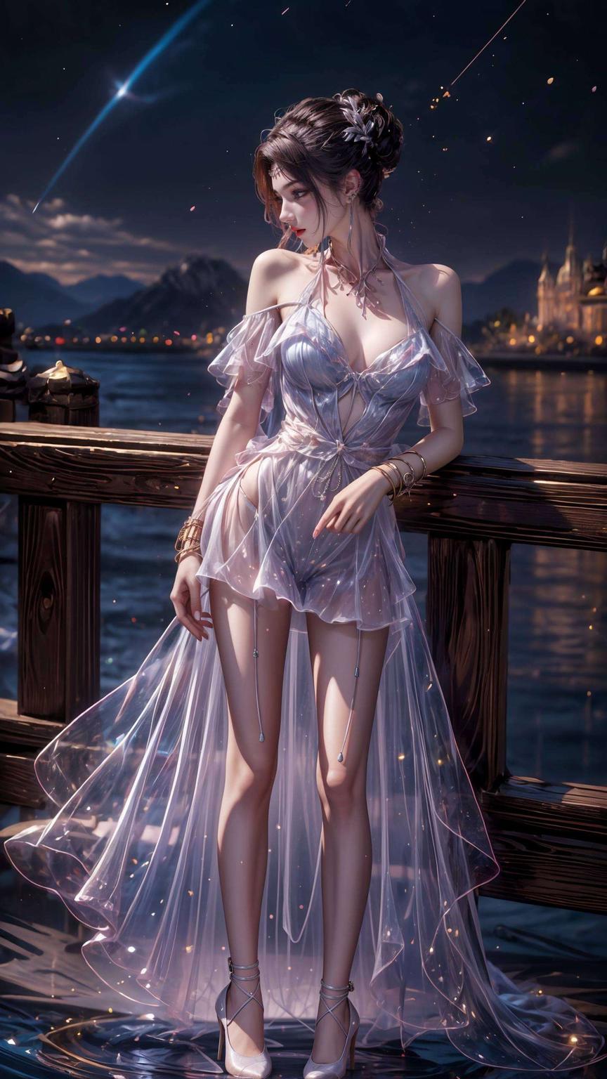 云韵腿照流畅身姿