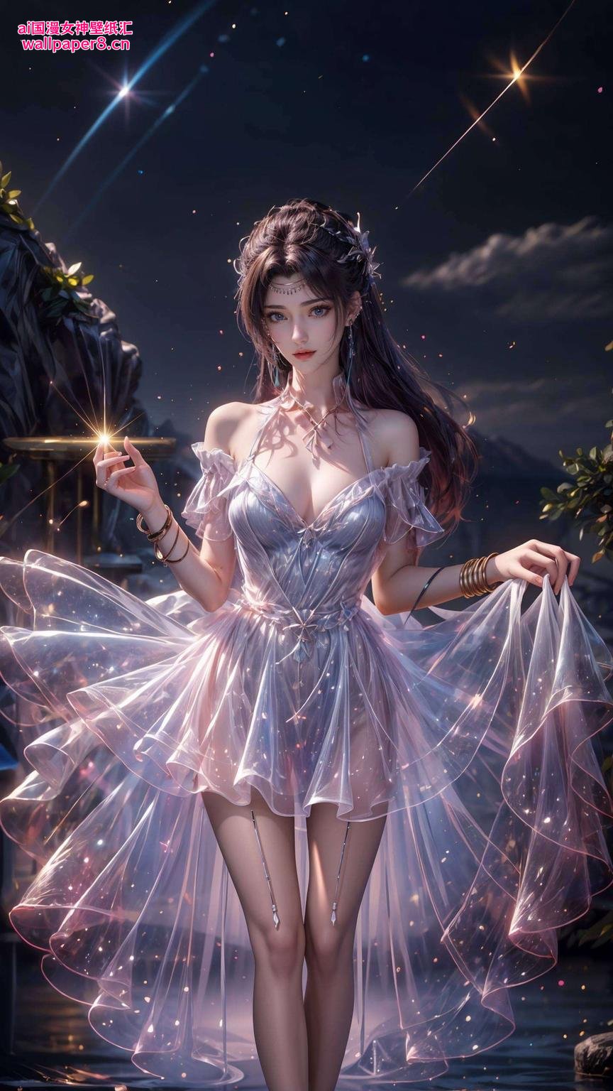 “大家好淡雅的花朵、梦幻的色彩