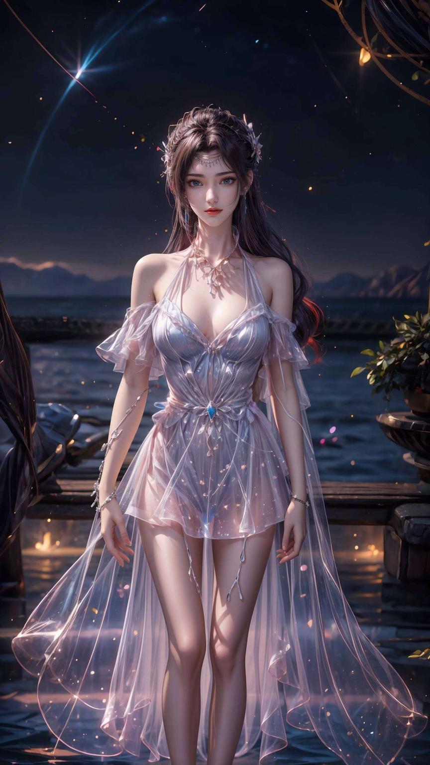细腻的笔触快来感受这份清新脱俗的美吧！
