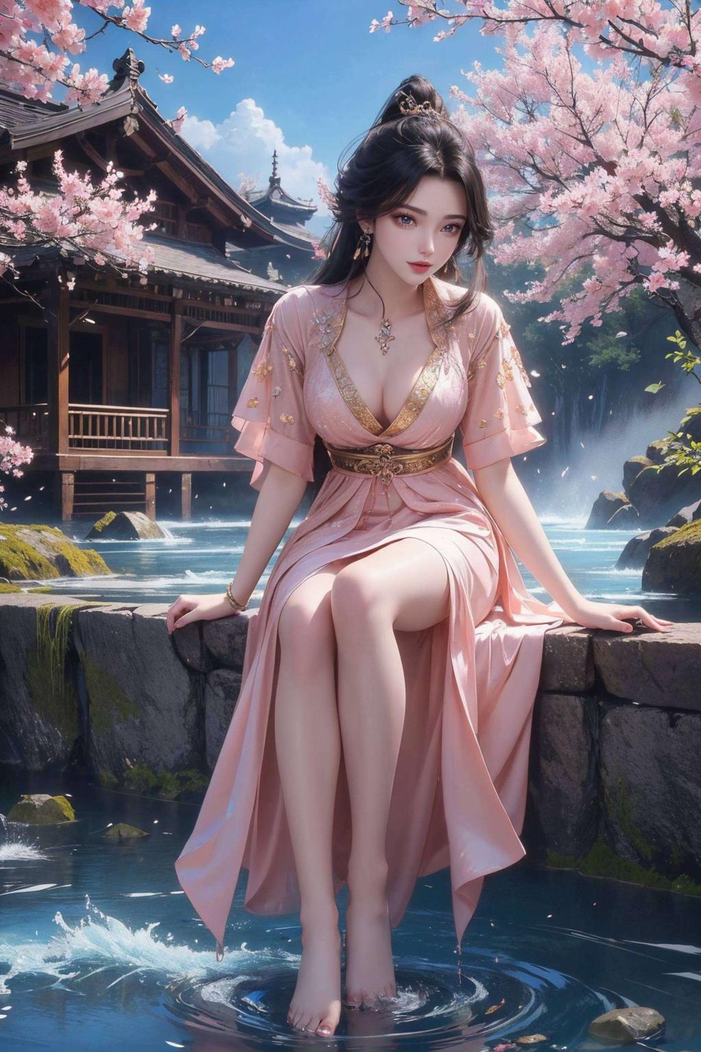 浪漫梦幻周紫虹女神甜美动人