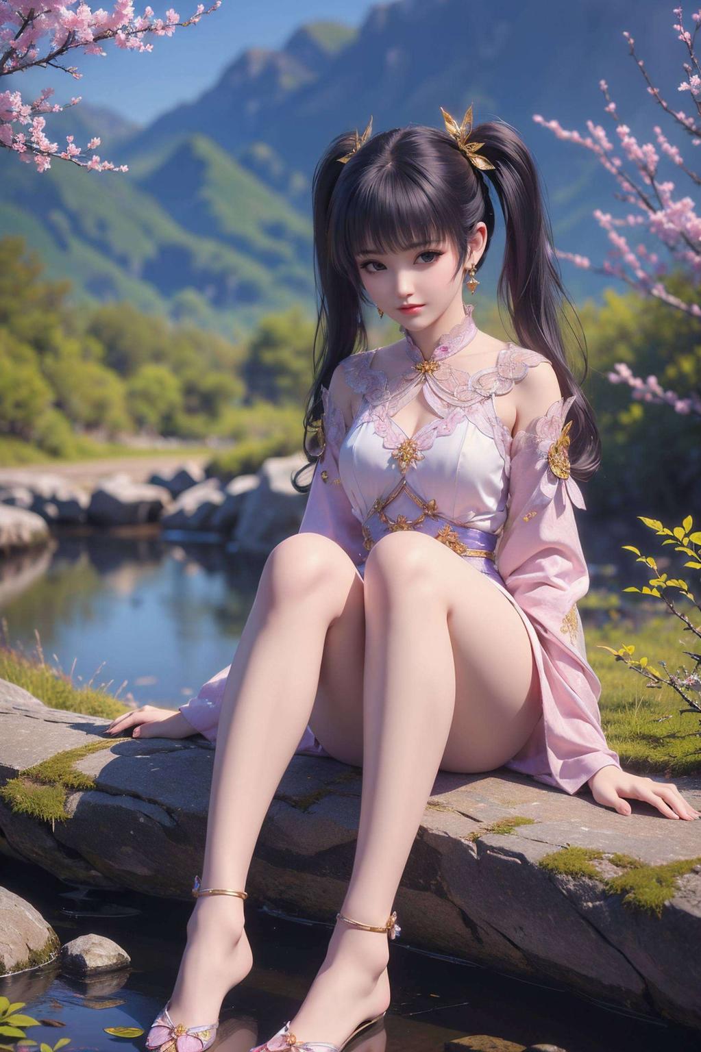 美得让人心醉神迷紫妍与云曦